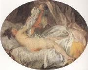 Jean Honore Fragonard The Stolen Shift (mk08) Sweden oil painting artist